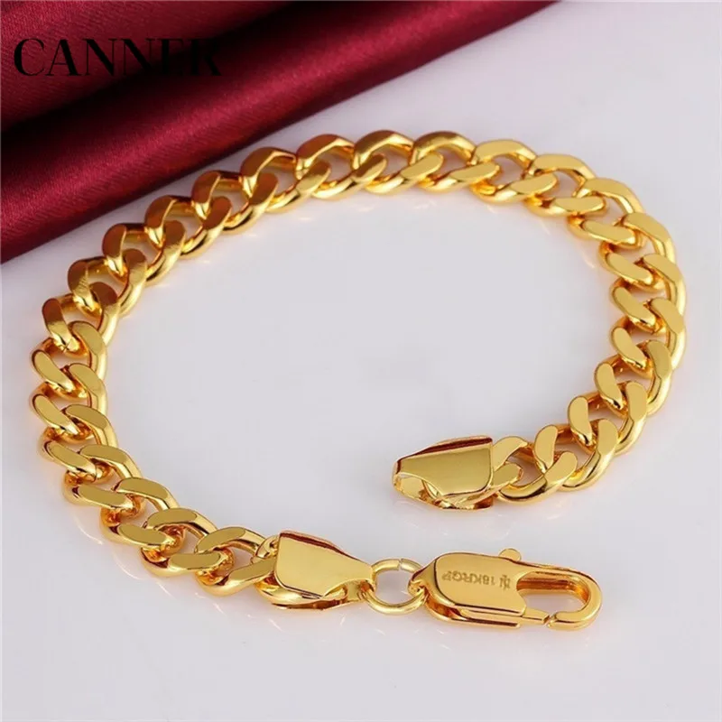 Canner модное мужское ожерелье в стиле хип-хоп, цепочки золотого цвета, кубинская цепочка, длинное ожерелье для мужчин и женщин, ювелирное изделие, подарок