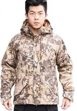 G8 военная куртка-бомбер зимняя куртка мужская тактическая Боевая куртка Militar Водонепроницаемая ветровка куртка флисовые куртки для мужчин - Цвет: MUD