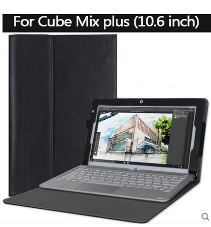 

For ALLDOCUBE mix plus 10.6 inch tablet PC Business stand Pu leather case Fashion keyboard Protective sleeve For Cube mix plus