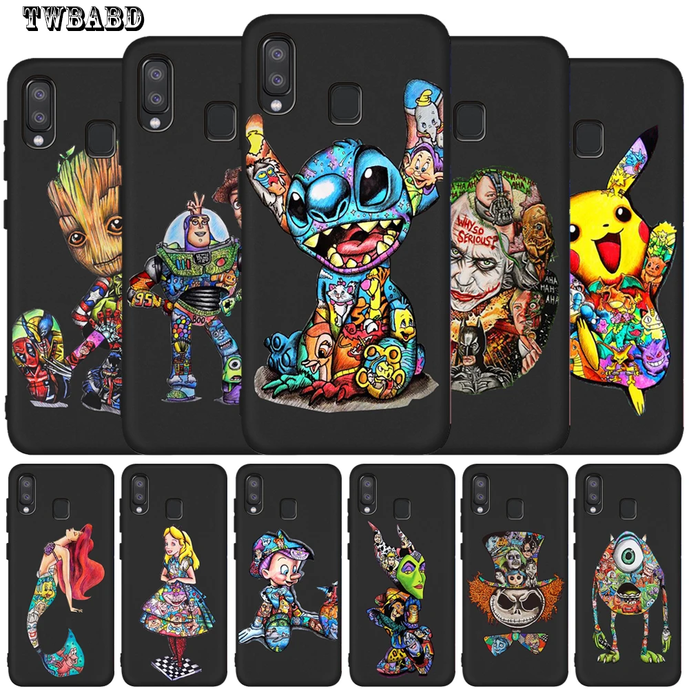 

Stitch Groot Mermaid Soft Silicone Phone Case For Cover Samsung Galaxy A50 A10 A20 A10E A20E A30 A40 A60 A70 M10 M20 M30 Etui