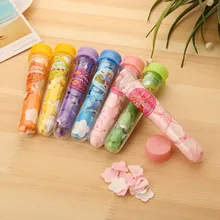 1PCS Color random Travel portable hand flower soap hand – washing small soap tablets tourism essential paper soap