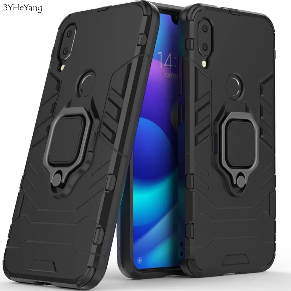 

MI PLAY Magnetic Ring Bracket Case For Xiaomi mi play Case Luxury Silicone 360 Protective Back Cover For Xiaomi play miplay capa