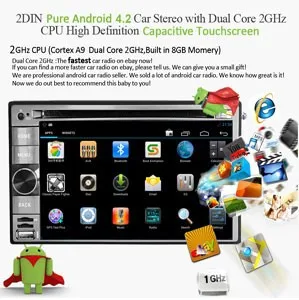 Flash Deal 2015 HOT sale GPS Navigation 2 DIN Car gps stereos 6.2