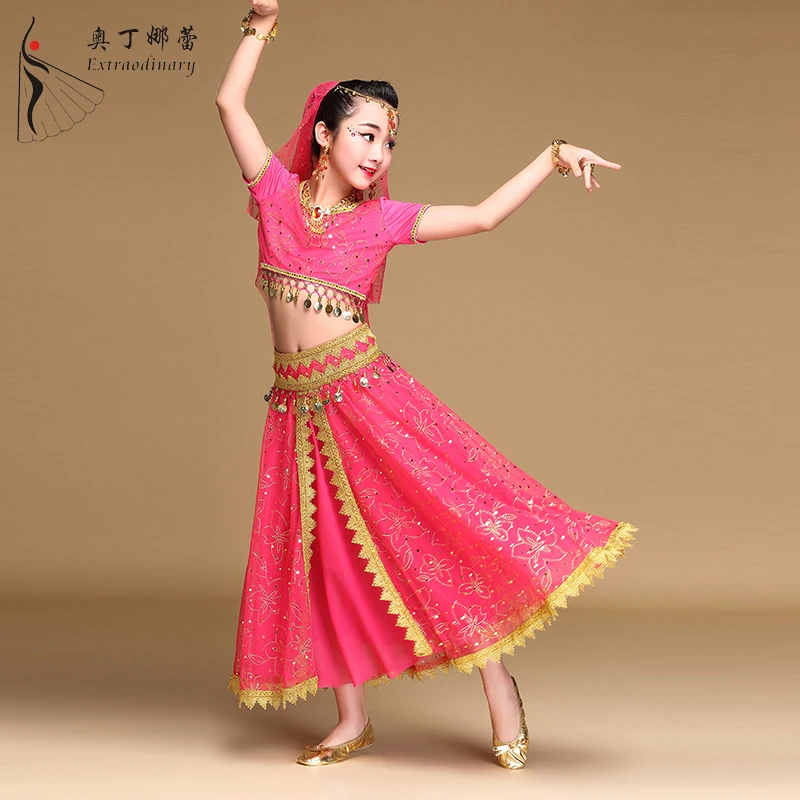 Belly-Dance-Children-Indian-Costume-Kids-Belly-Dancing-Girls-Bollywood-Indian-Performance-Cloth (2)