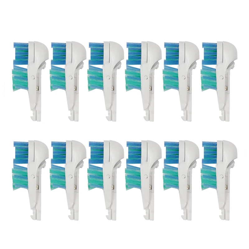 

9pcs Oral B Electric Toothbrush Replacement Heads 4732 For Braun Model Battery Soft Tooth Bristles Dual Clean Complete Brush