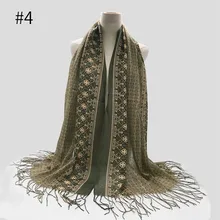 Retro Print Thin Gauze Scarf With Tassel Linen Muslim Hijabs Malaysia Head Scarf Long Shawl Turbante Light Weight Islamic Voile casual poppy print voile scarf