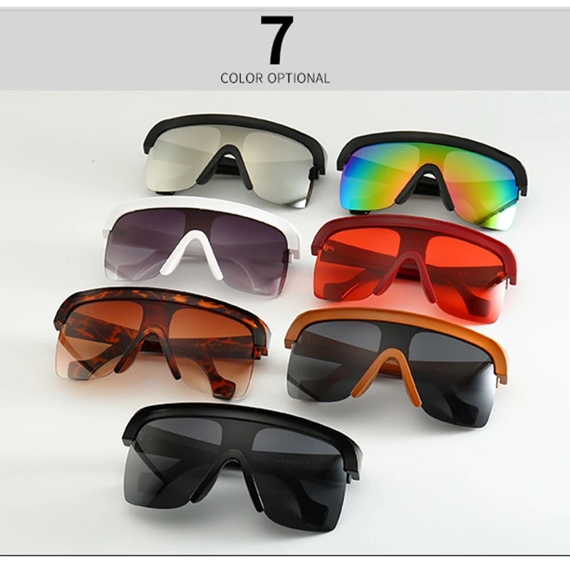Новые женские плоские верхние негабаритные защитные Квадратные Солнцезащитные очки для женщин брендовые дизайнерские винтажные очки зеркальные солнцезащитные очки для женщин