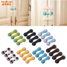 Горячая распродажа ребенок безопасности регулируемая безопасность блокировка защиты ящика шкафа холодильник ящик замок