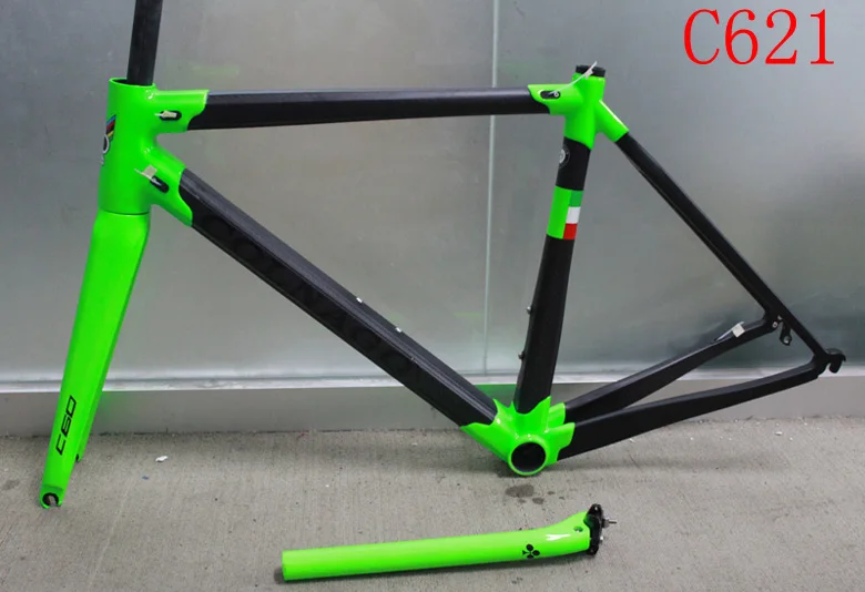 20 цветов C60 карбоновая рама для шоссейного велосипеда из углеродного волокна XXS XS s m l xl углеродная рамка велосипеда