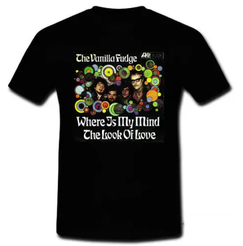 Футболка с надписью vanilla fudge where i s m y mind Renaissance look of love Размеры M L XL 3XL|Футболки| |