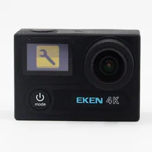 6pcs Original EKEN H8/H8R WiFi Action Camera VR360 Ultra HD 4K/30fps Dual LCD Mini Cam Camcorder Go Waterproof Pro helmet Camera