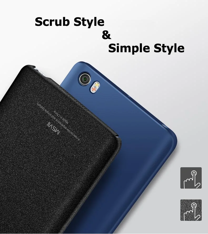 MSVII Coque Xiaomi Mi Note чехол матовый жесткий пластик задняя крышка 360 полная защита корпус для Xiaomi Mi Note Pro Чехол