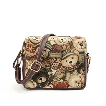 Princess Sweet Lolita Clutch Bag Mochlia Cute Lovely Bear Bag British Style Waterproof Cavans Fresh Style Free Shipping!