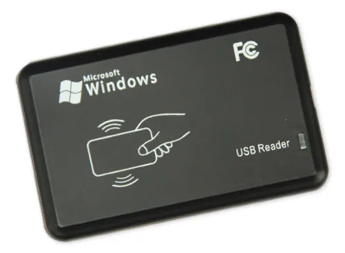 

Lettore RFID Porta USB EM4100 TK4100 ID 125 khz Contactless Sensibilità Smart Card Supporto Finestra di Sistema di Linux