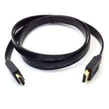 Full HD короткий HDMI штекер плоский кабель Шнур для аудио видео HD ТВ PS3 May31 заводская цена
