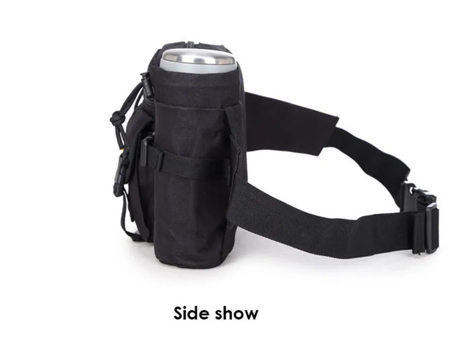 Тактическая Военная Сумка Molle, спортивная сумка для путешествий, поясная сумка, съемный держатель для бутылки с водой, поясной ремень, мини-сумка с карманом