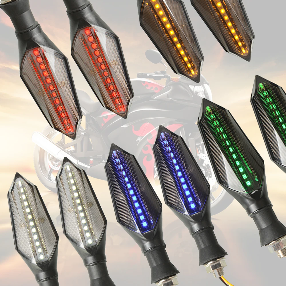 

Motorcycle Signal lights Led Turn Signal Flasher Warning lamp For Honda VTR1000 RVT1000 VT250 KTM 200 390 DUKE 640 LC4 Supermoto