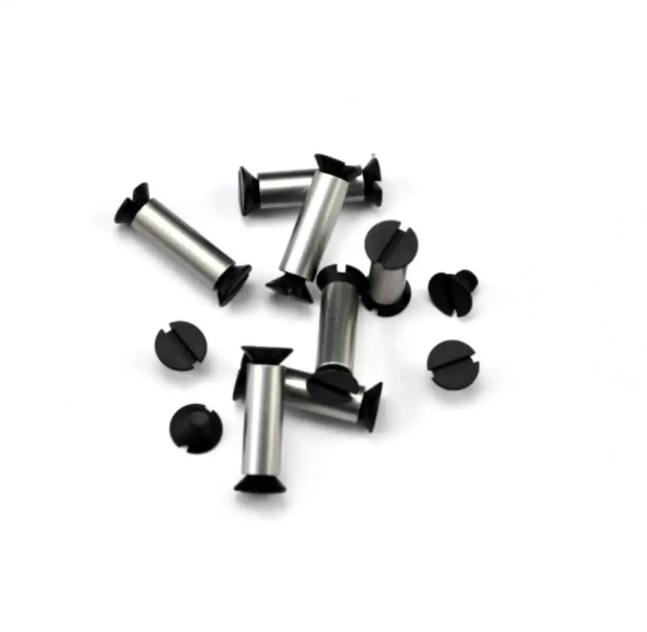 

Slotted DIY knife Fastening rivet Hidden Bolt Fasteners Push button axis screw DIN912 alloy steel knife produce tools M4