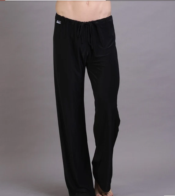 Hot White Men S Yoga Pants Sleep Bottoms So Comfortable Fabric Male Trousers Causal Home Family Pyjamas Night Clothes Bath Bath Carpet Clothes Freeclothes Under Aliexpress