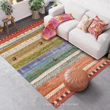 Indian Style Carpets For Living Room Nordic Morocco Carpet Bedroom Sofa Coffee Table Rug Study Room Floor Mat Dining Room Rugs