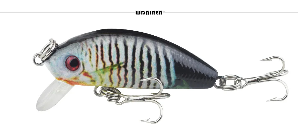 WDAIREN 1 шт. приманка для рыбалки Minnow 4,5 см 3,8 г искусственные мини жесткие приманки карандашные приманки воблер для рыбы рыболовные снасти для карпа Pesca