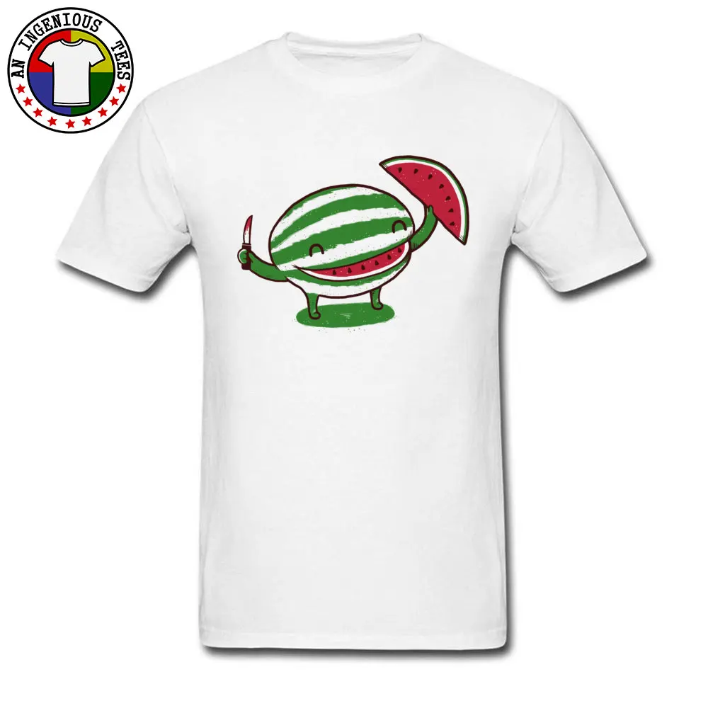 Classic Happy slice of life Short Sleeve T-Shirt Summer/Autumn Crew Neck All Cotton Tops Shirts for Men Tee Shirts comfortable Happy slice of life white