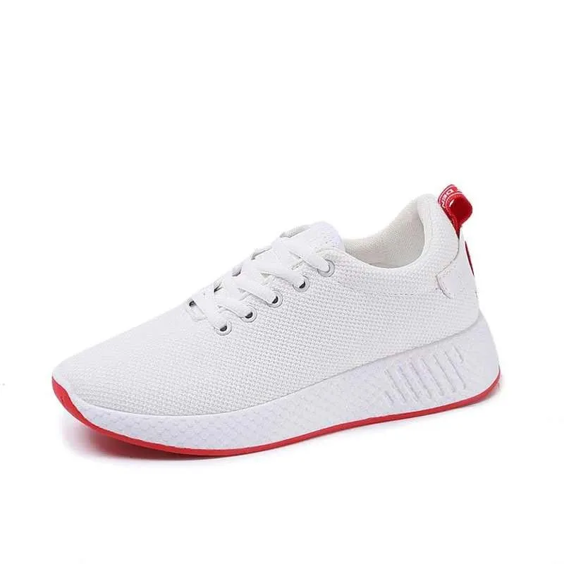 2018 الربيع والخريف المرأة الجديدة أحذية رياضية جولة رئيس المرأة عارضة حذاء مسطح في الهواء الطلق تزلج الأحذية حذاء مريح
