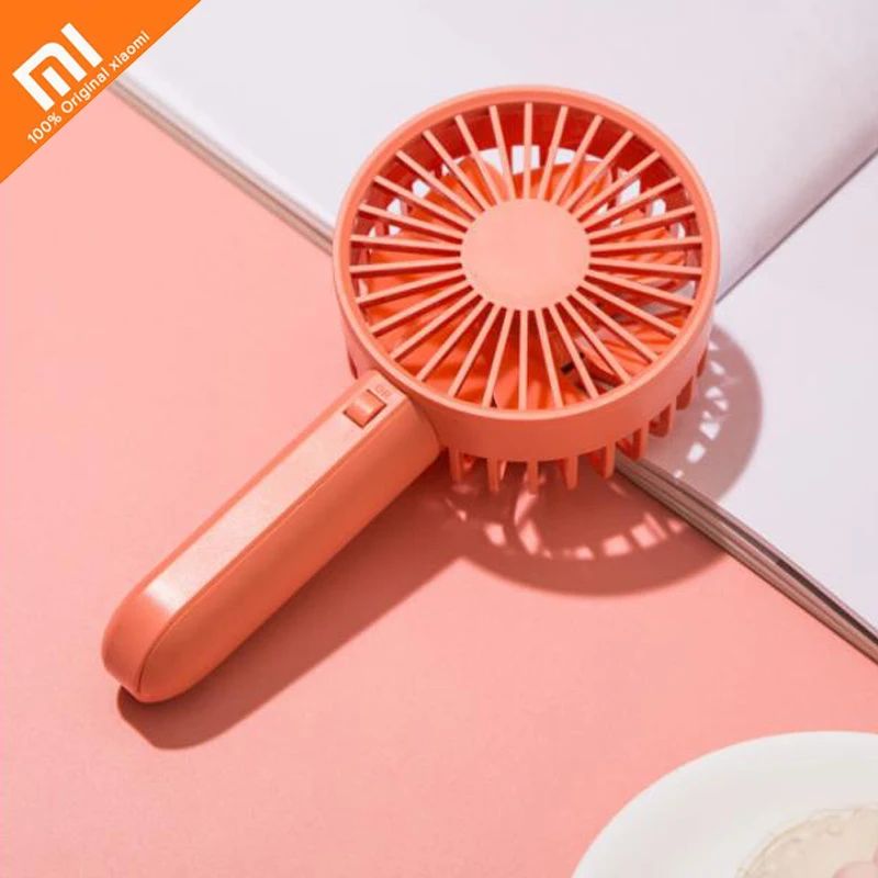 Портативный ручной вентилятор Xiaomi mijia VH с низким уровнем шума трехступенчатый 7