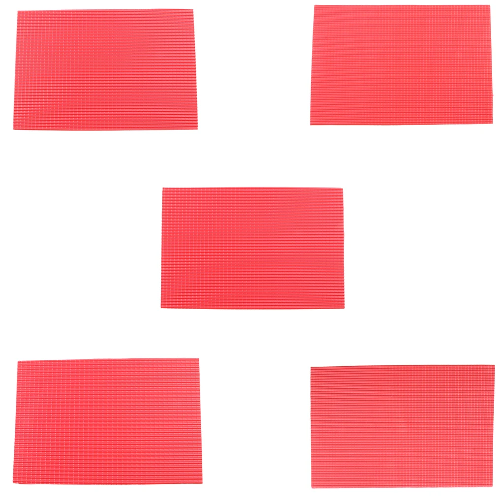 1/25 Scale Roof Tile Sheets Model Buildings Materials PVC Plastic for Railway Layout Architecture &DIY Model Building Materials