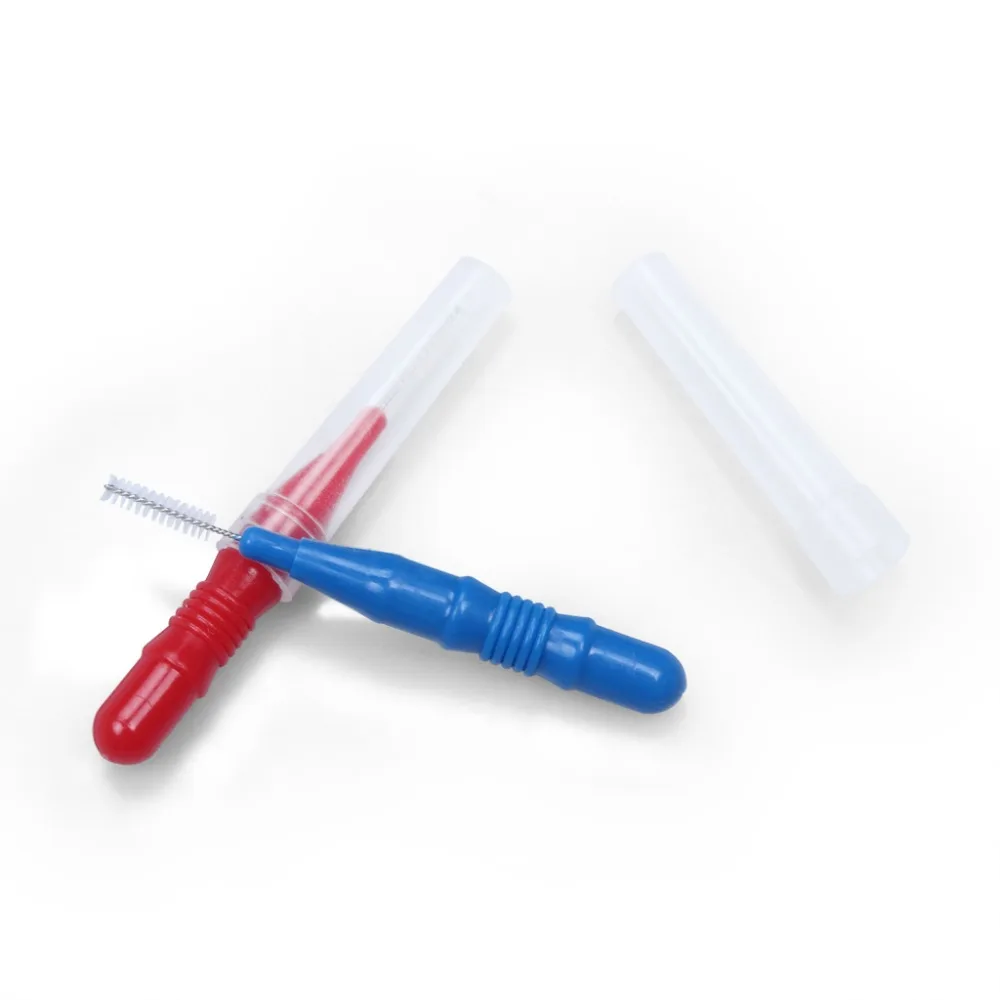 2.5mm 3.0mm Interdental Brush Cleaners 50 Pcs Toothpick Flossing Head Oral Dental Care Teeth Brush Kit (4)