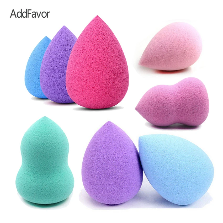 

Addfavor Makeup Sponge Latex-Free Cosmetic Puff Grow Bigger Powder Sponge Dry Wet Essential Foundation Sponge Make Up Puff