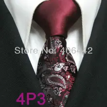 YIBEI Coachella Узкие галстуки дизайн бордовый узел контраст с черным серебряным цветком микрофибра галстук узкий галстук