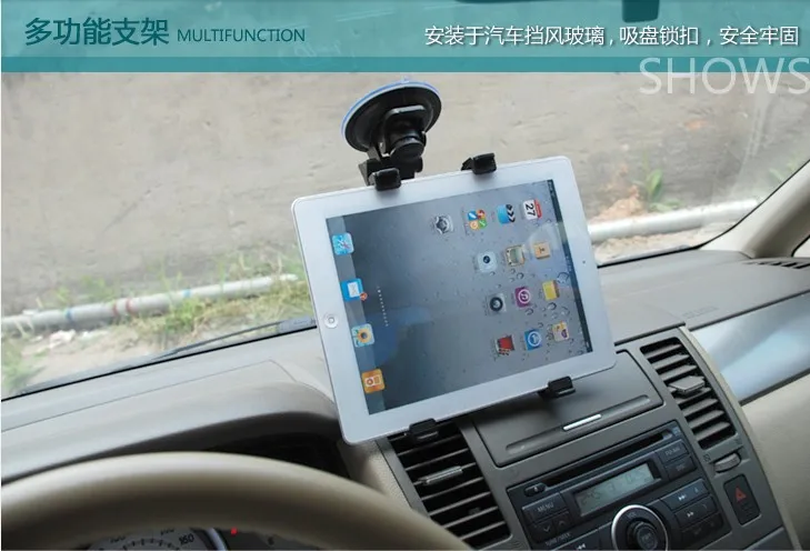 

360 Rotating Universal Car Mount Holder For ASUS Zenpad 10 Z300C Z300CL Z300CG Tablet/For Asus Zenpad 8.0 Z380 Z380C Z380KL