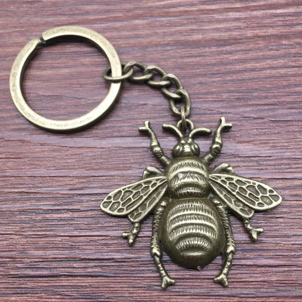 Keychain Butterfly Bee Accessories Handmade - Image 5