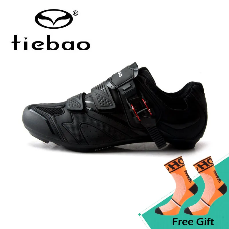 

Tiebao Road Bike Cycling Shoes Skidproof Self-locking Bicycle Shoes Breathable Road Riding bicicleta Shoes Sapatos de ciclismo