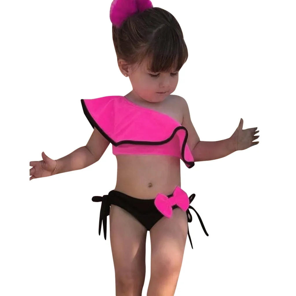 

MUQGEW Summer Kids baby swimwear toddler girl children clothes Swimwear Swimsuit Bikini Outfits maillot de bain enfant fille #y3