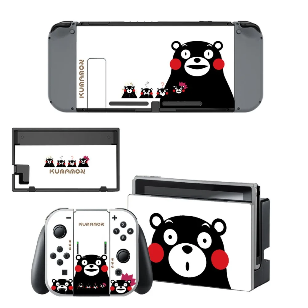 

VINYL SKIN STICKER Kumamon DECAL COVER for Nintend Switch Console and Joy-Con Controlle