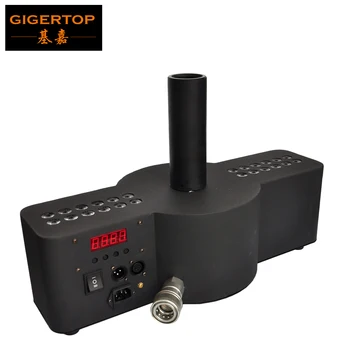 Kopen Gigertop Led CO2 Jet Machine Rgb 24*3 W Dmx Disco CO2 Machine CO2 Fog Machine Output 6 8 Meter Stage Light Led Co2 Jet Machine