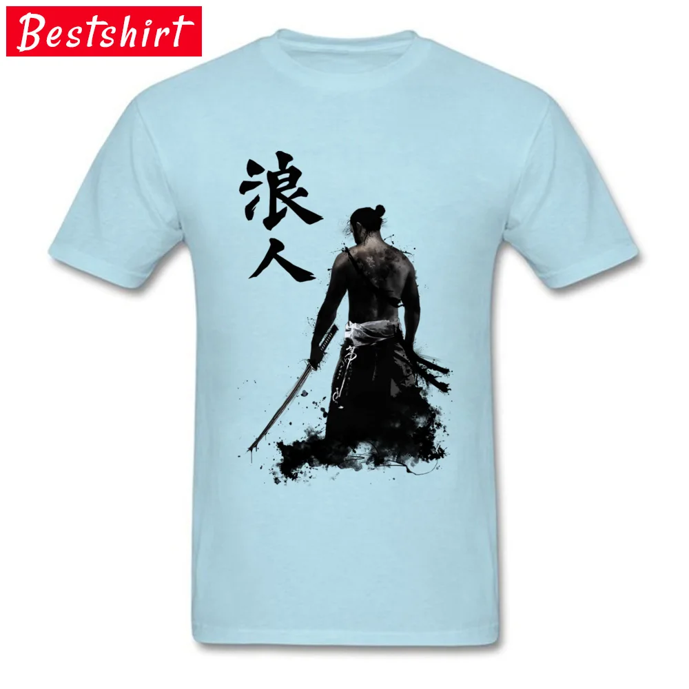 2018 New Fashion Boy Tshirts Ronin Funny Tops Shirts 100% Cotton Short Sleeve Casual Clothing Shirt Crewneck Free Shipping Ronin light
