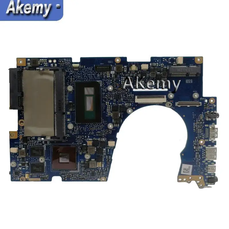 Akemy UX303LN محمول اللوحة الأم ل ASUS UX303LN UX303LB UX303L UX303 اختبار اللوحة الأصلية 4G RAM I5-4210U GT840M-2G