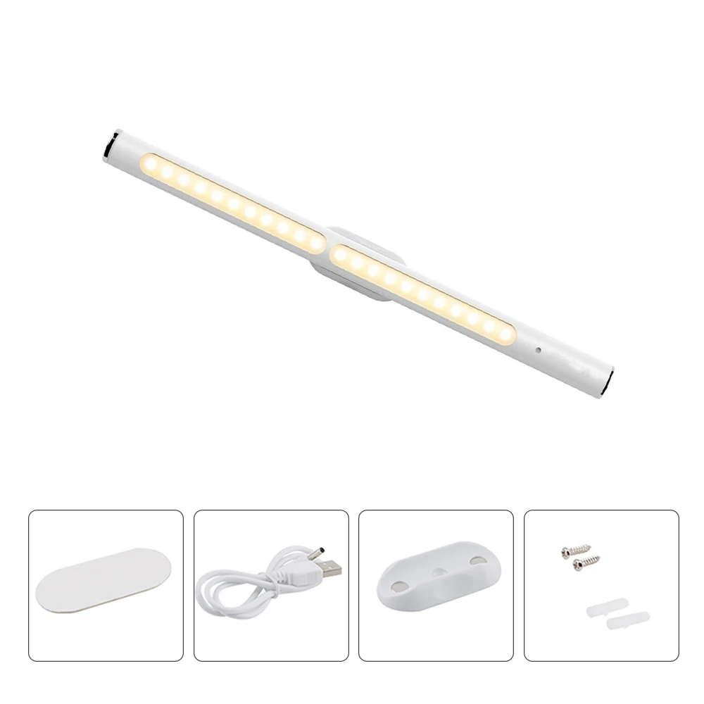 

LED Under Cabinet Light 30cm 22LEDs USB Rechargeable Dimmable LED Closet Kitchen Night Lamp With Battery