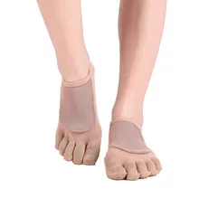 1 пара, женские нескользящие носки для йоги, домашние носки-тапочки для занятий йогой, пилатесом, балетом, Нескользящие, дышащие сетчатые