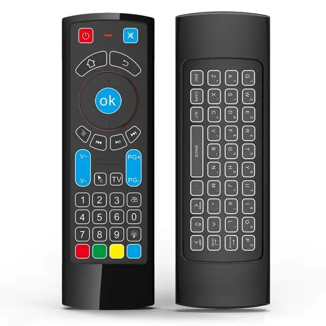 Fire TV Substituicao do controle remoto com teclado aprendendo botoes programaveis funcoes NO MIC AliExpress
