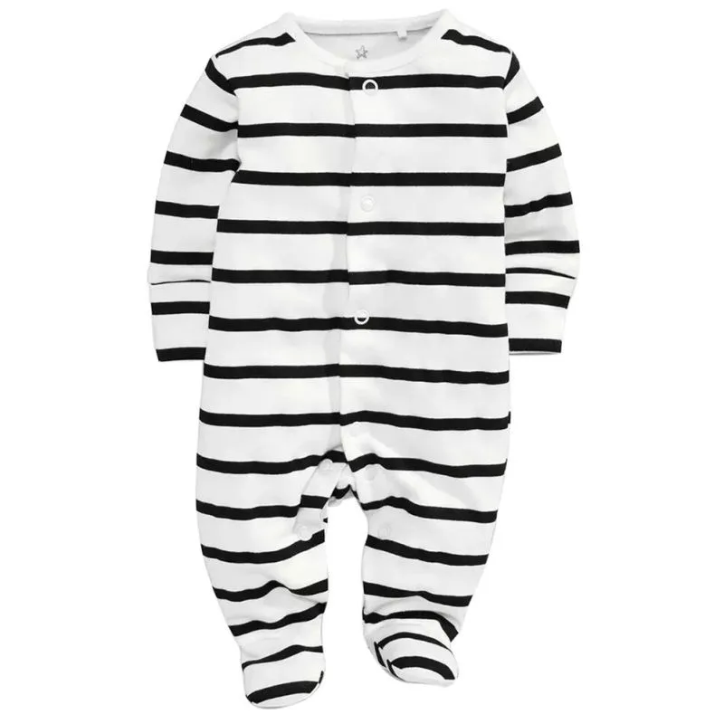 Одежда для новорожденных мальчиков и девочек, комбинезон с длинными рукавами, однотонный комбинезон с круглым воротником, новинка, H16