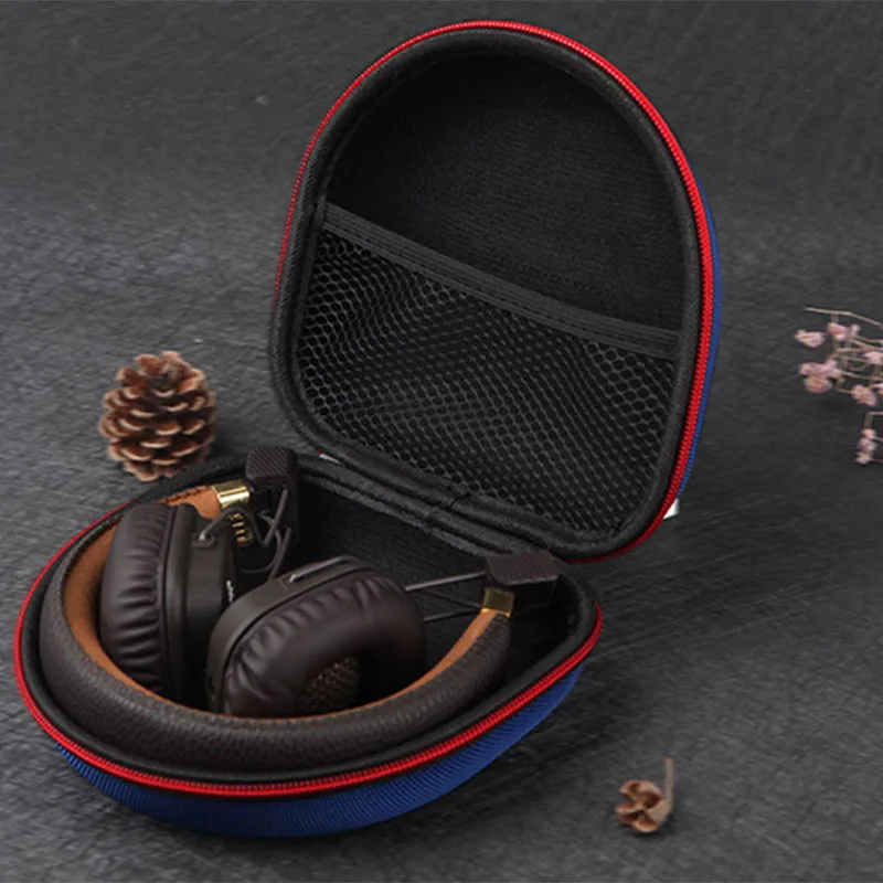 prativerdi Shockproof EVA Headphone Case Portable headset storage bag High Quality Travel Organizer Zipper Lock Box for Marshall5