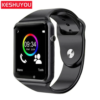

KESHUYOU A1 Bluetooth smart watch Sport Pedometer Smartwatch Android with SIM Camera smart electronics PK apple watch phone