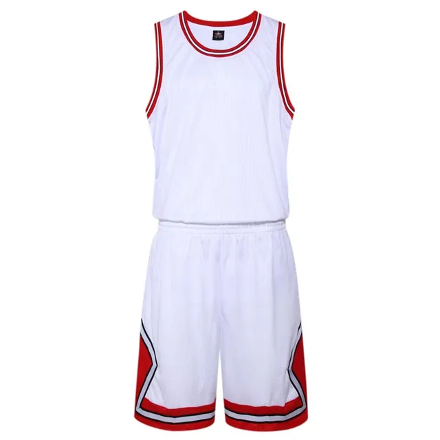 Youth plain basketball jerseys kids basketball sets boys sports