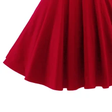 New summer Women casual swing solid elegant Dress Fashion O-neck party Dresses Classic midi casual female dress 2017 7-ALD30