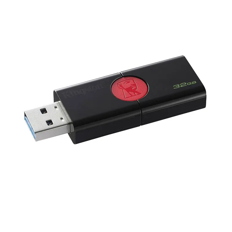[Плаза] kingston technology DataTraveler 106 32 GB pendrive 3 0 (3 1 Gen 1) разъем usb type A Slide черный красный|USB