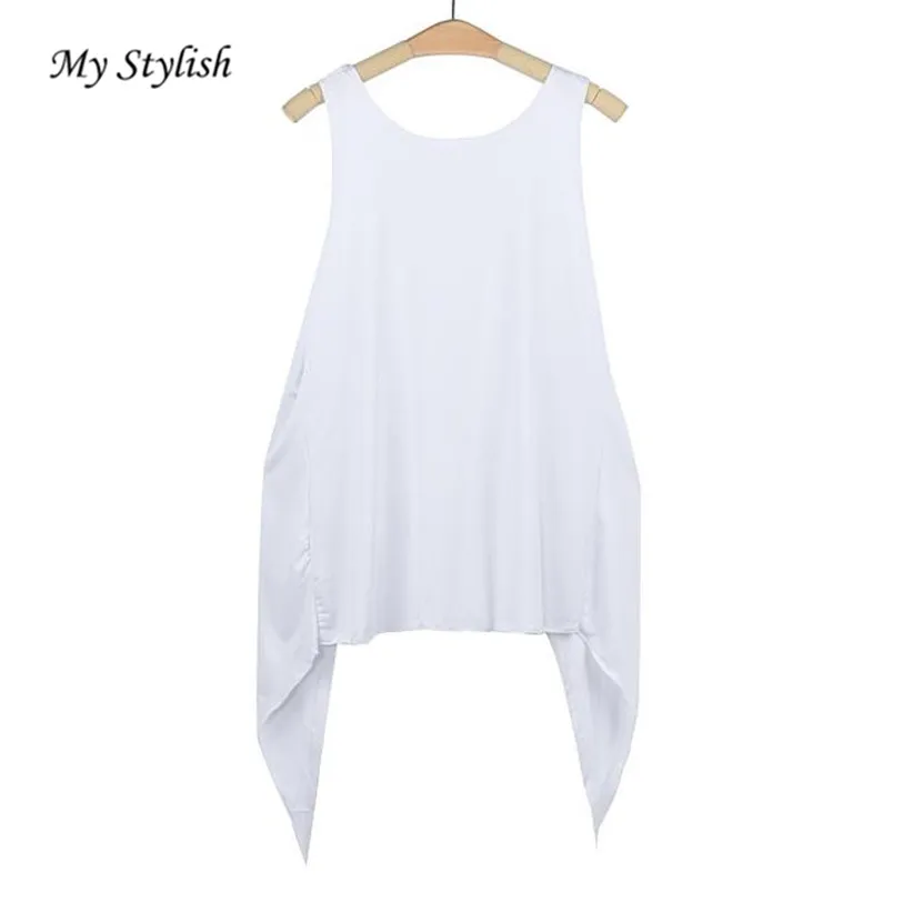 1PCS Women Summer Vest Top Sleeveless Blouse Casual Tank Tops T-Shirt White Women 's clothing Hot Sale My Stylish Store Nov 18